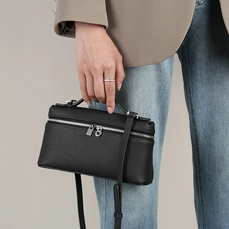 Signature Beatrix Grained Leather Mini Bag
