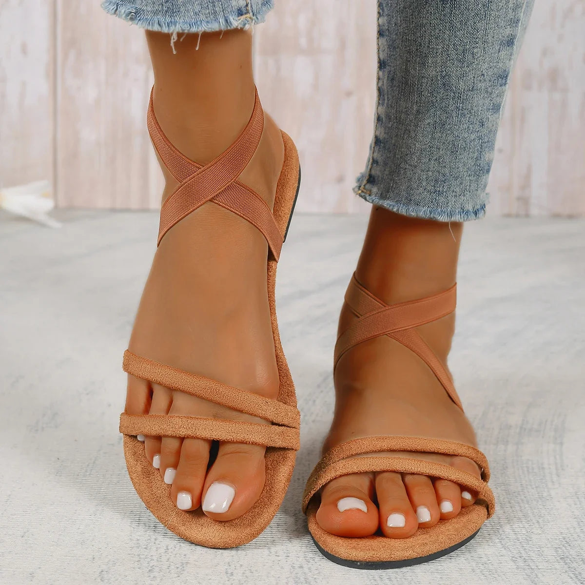 Essential Fine-Strap Flat Sandals