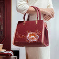 Embroidered Shoulder Bag