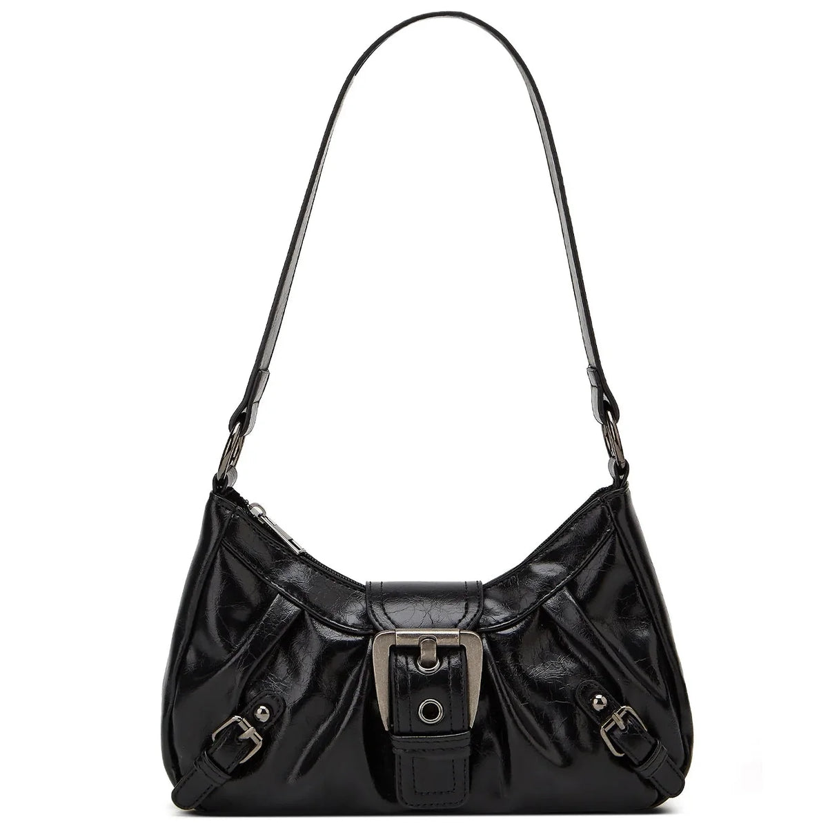 Heritage-Inspired Mini Leather Shoulder Bag