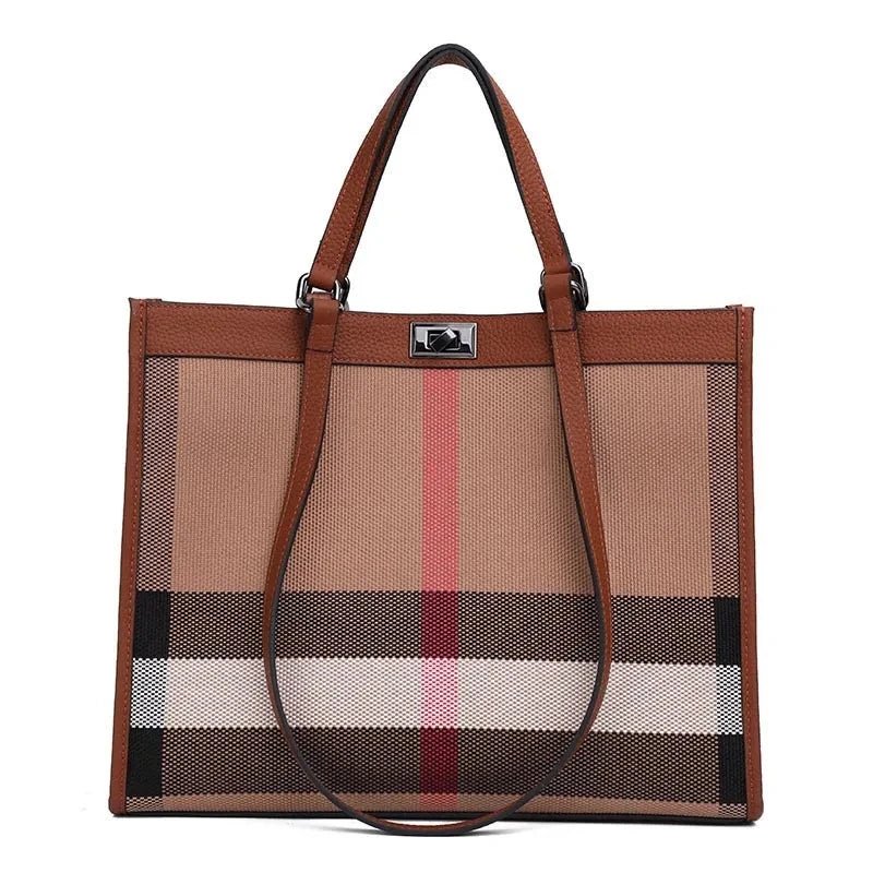 Roomy Genuine Leather Tote Bag