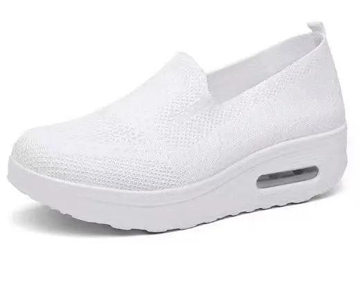 All-Day Priya Wedge Loafers with Air-Cushioned Sole