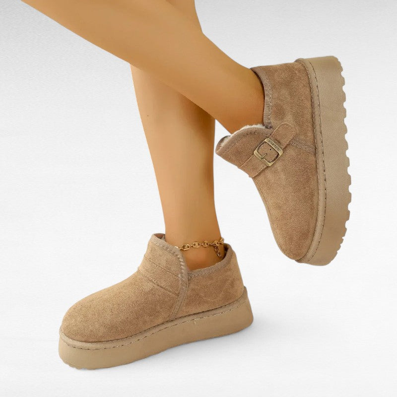 All-Day Zaria Comfort Shearling-Lined Suede Boots