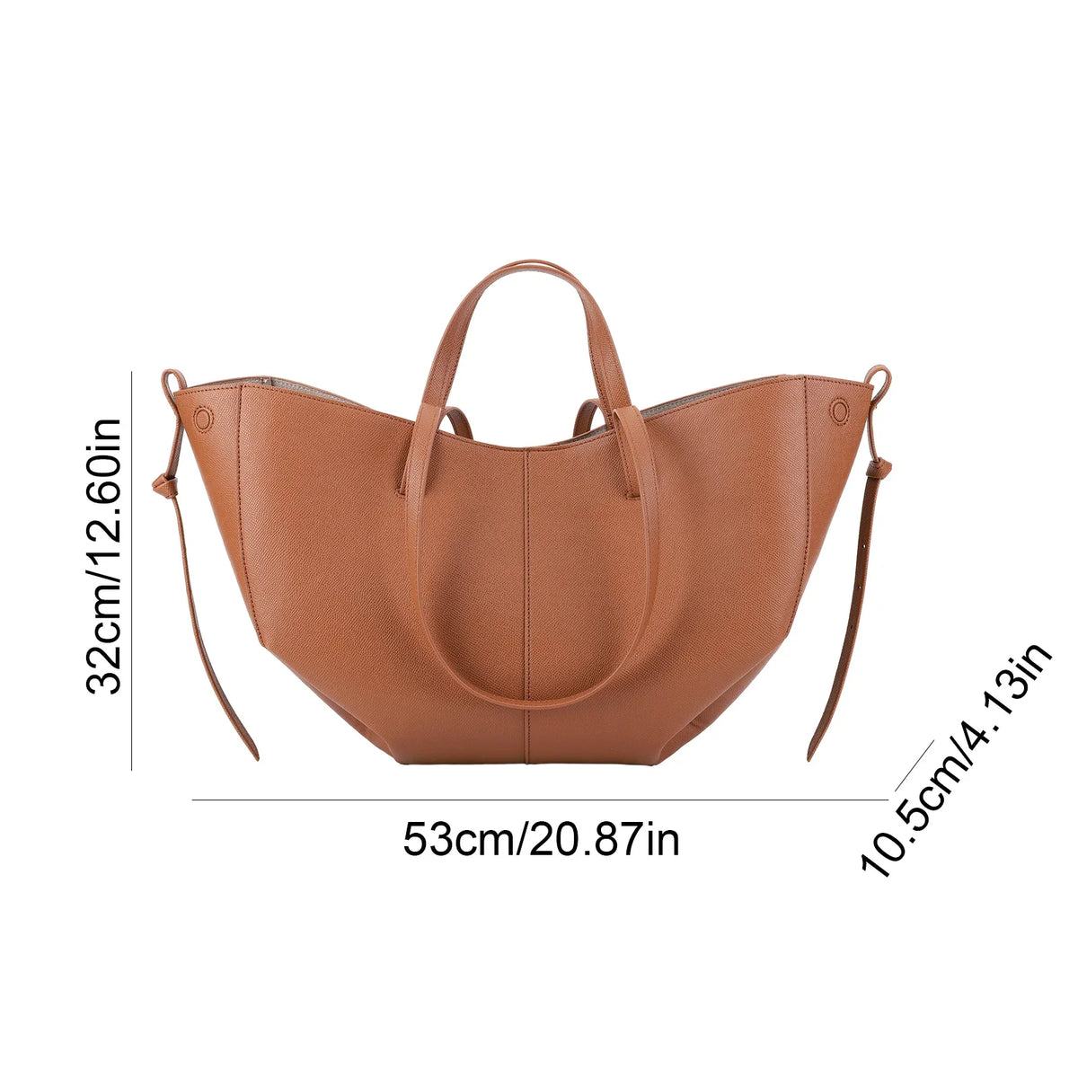 Statement Leather Tote Bag