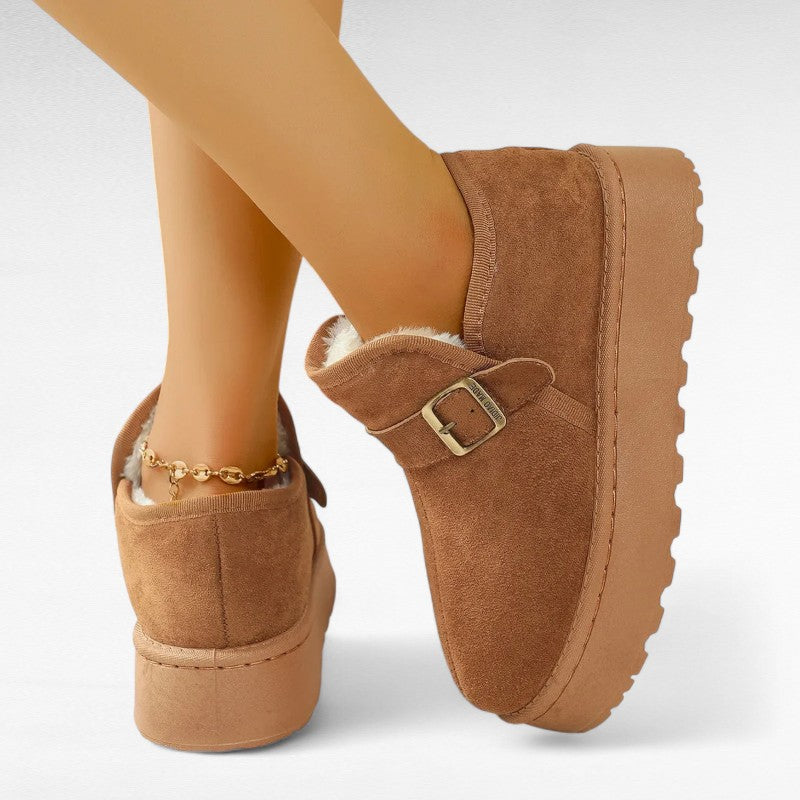 All-Day Zaria Comfort Shearling-Lined Suede Boots