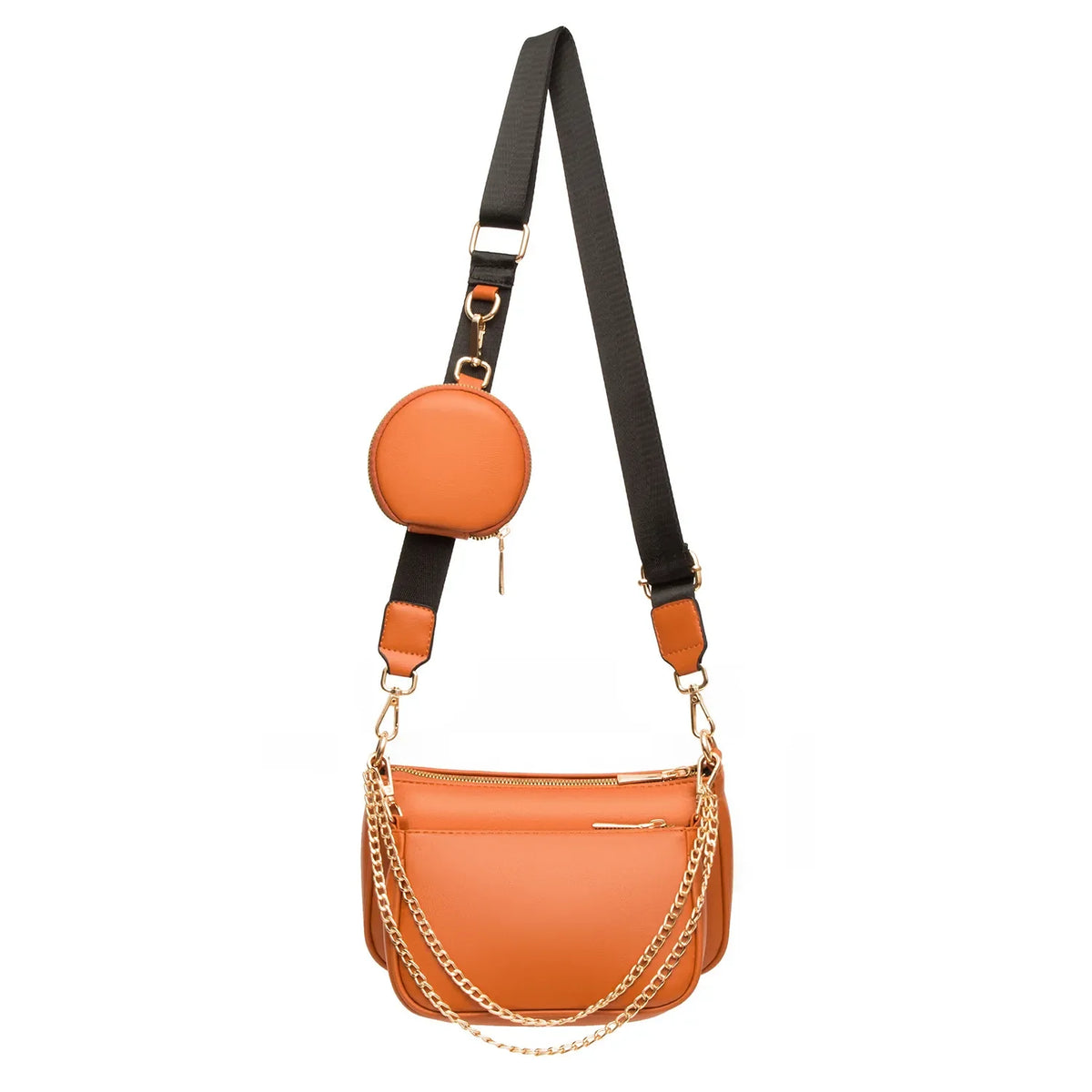 Croc-Effect Crossbody Bag