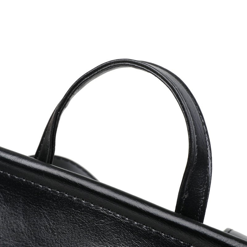 PU Leather Backpack with Classic Detail