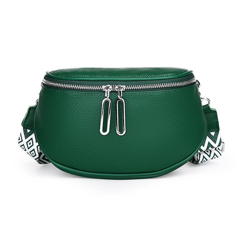 Leather Belt Bag with Mini Detail
