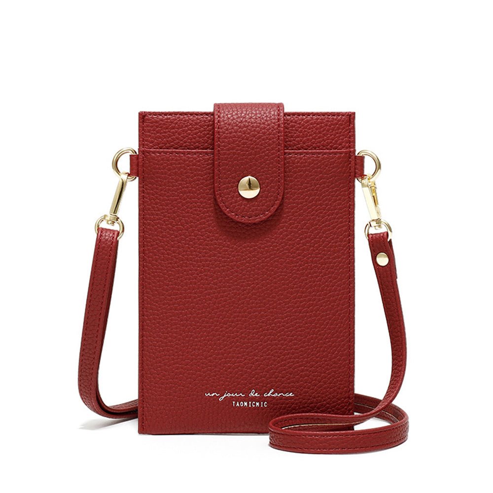 Mini PU Leather Phone Bag