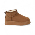 Bold Josette Chunky Shearling-Lined Boots