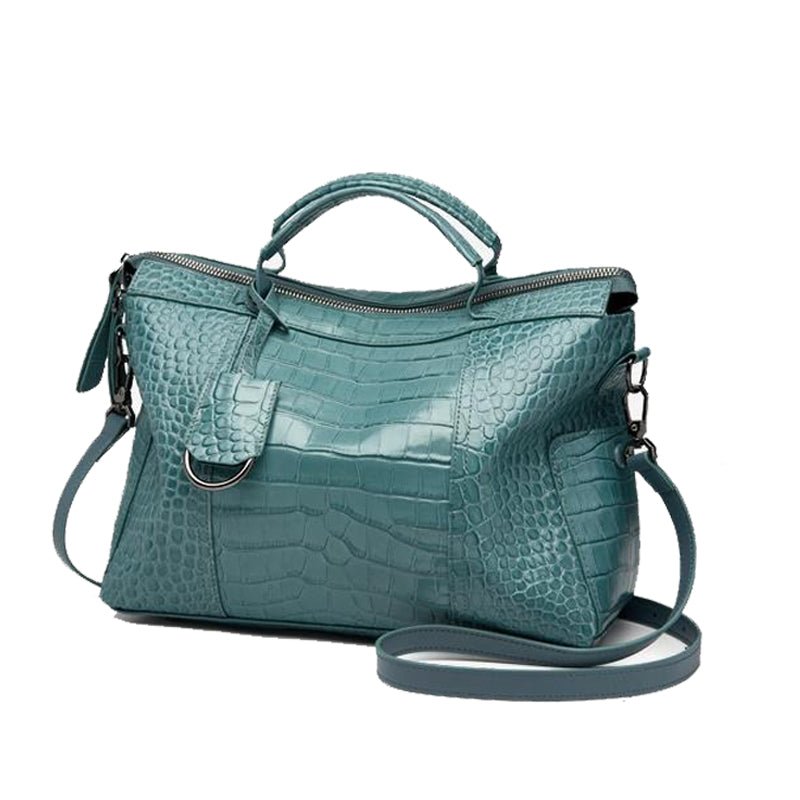 Statement Genuine Leather Messenger Bag