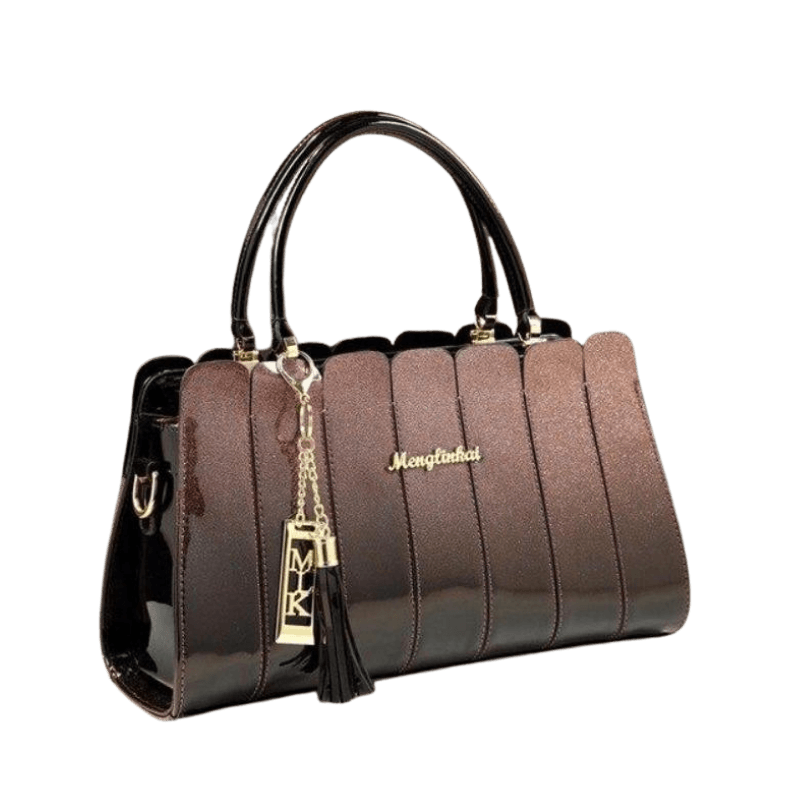 Weekend Shoulder Bag in Genuine Leather