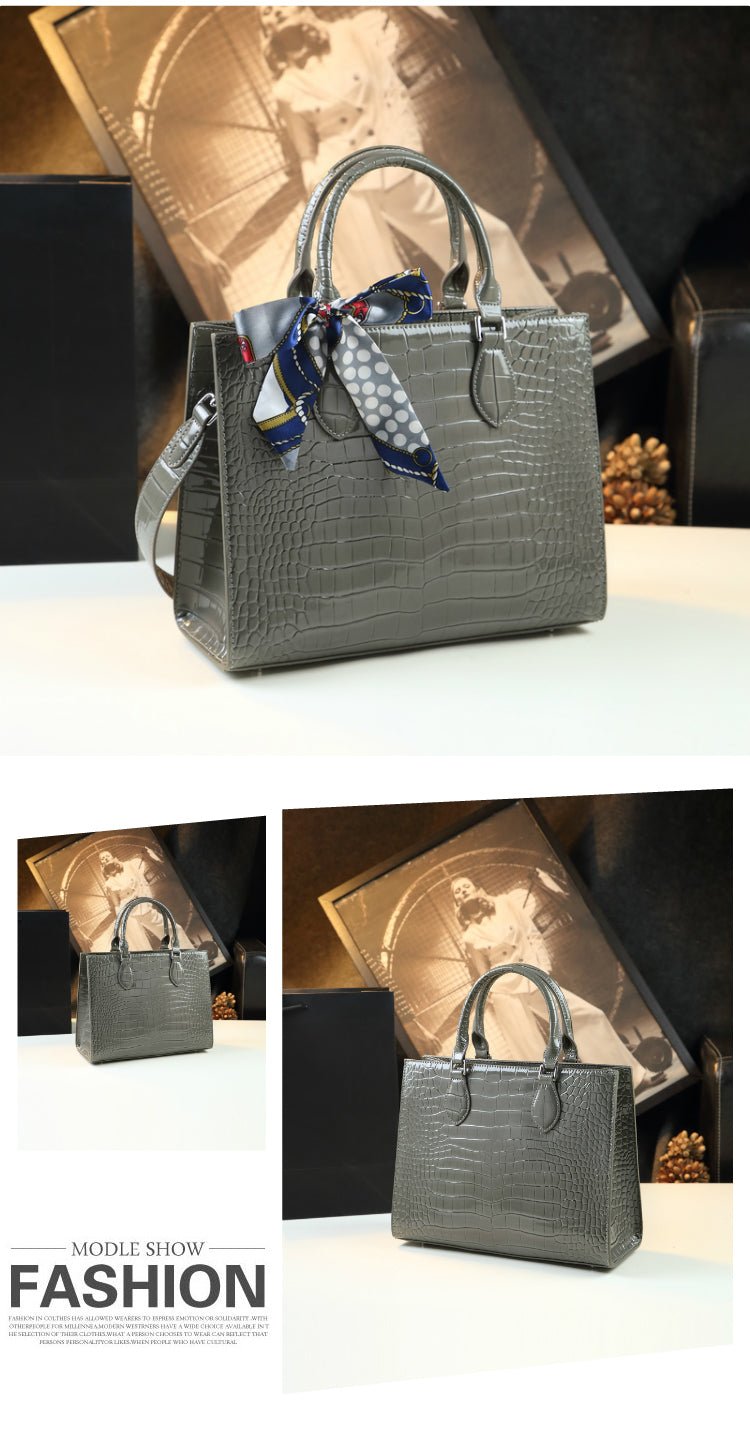 Refined Genuine Leather Phone Bag
