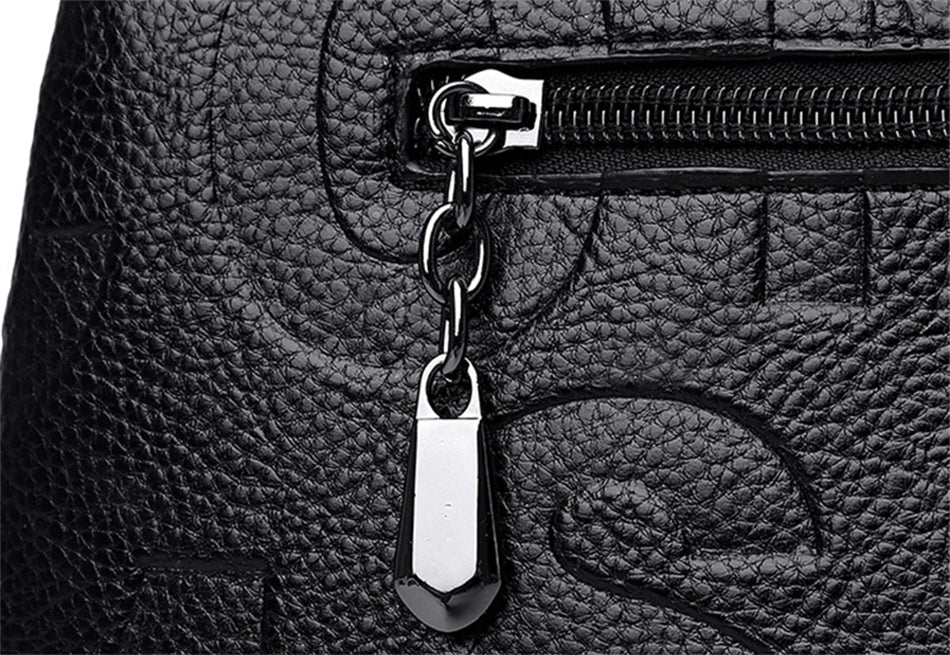 Modern Tote Bag in Leather