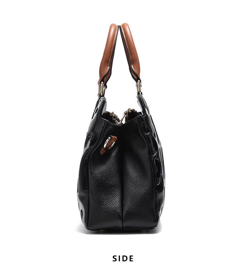 Signature Tote Bag in Genuine Leather
