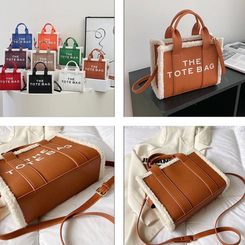 Canvas Tote Bag with Practical Detail
