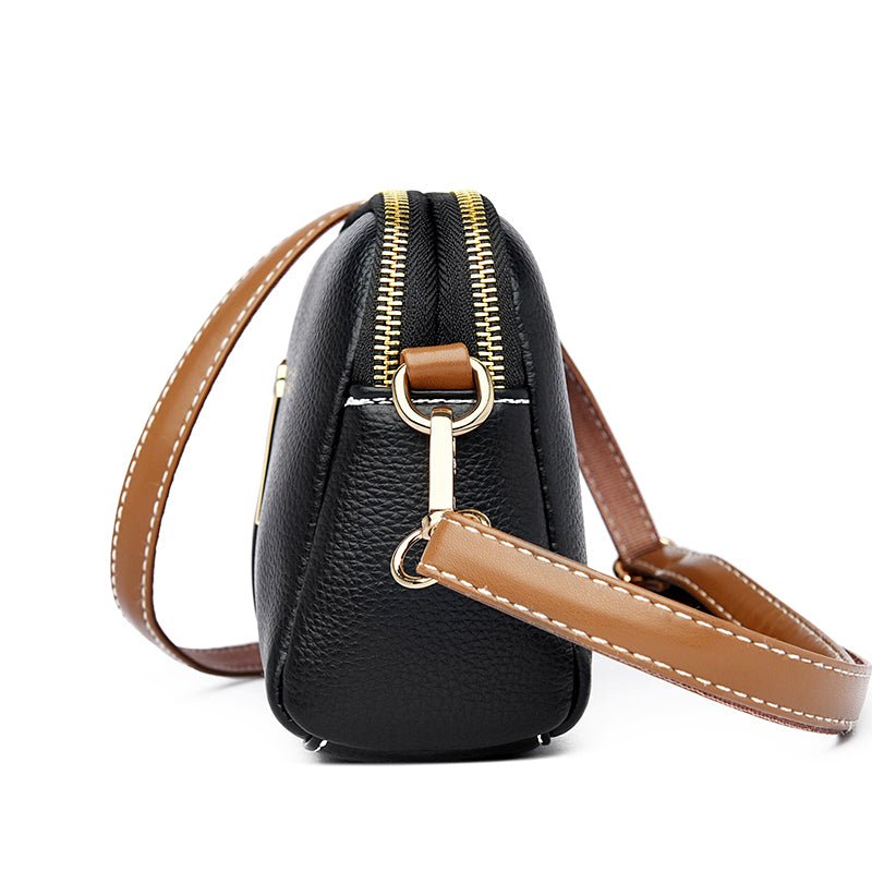 Contemporary Genuine Leather Shoulder Bag