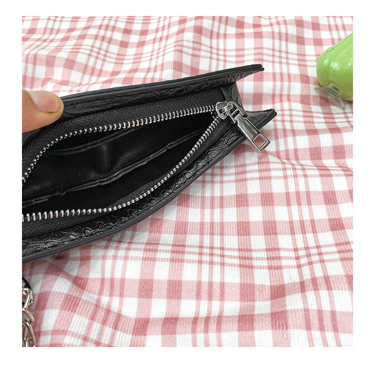 Sculpted Crossbody Bag