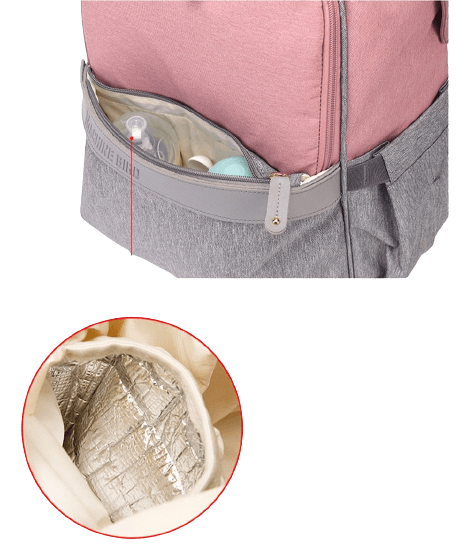Round Backpack in Oxford Cloth