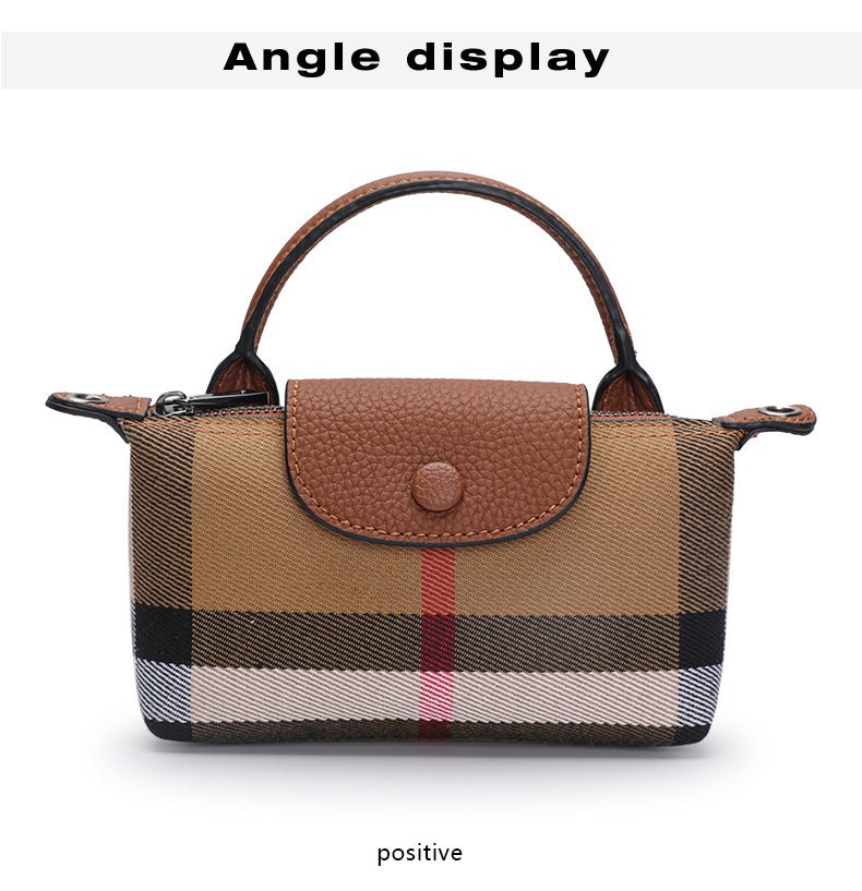 Statement Genuine Leather Crossbody Bag