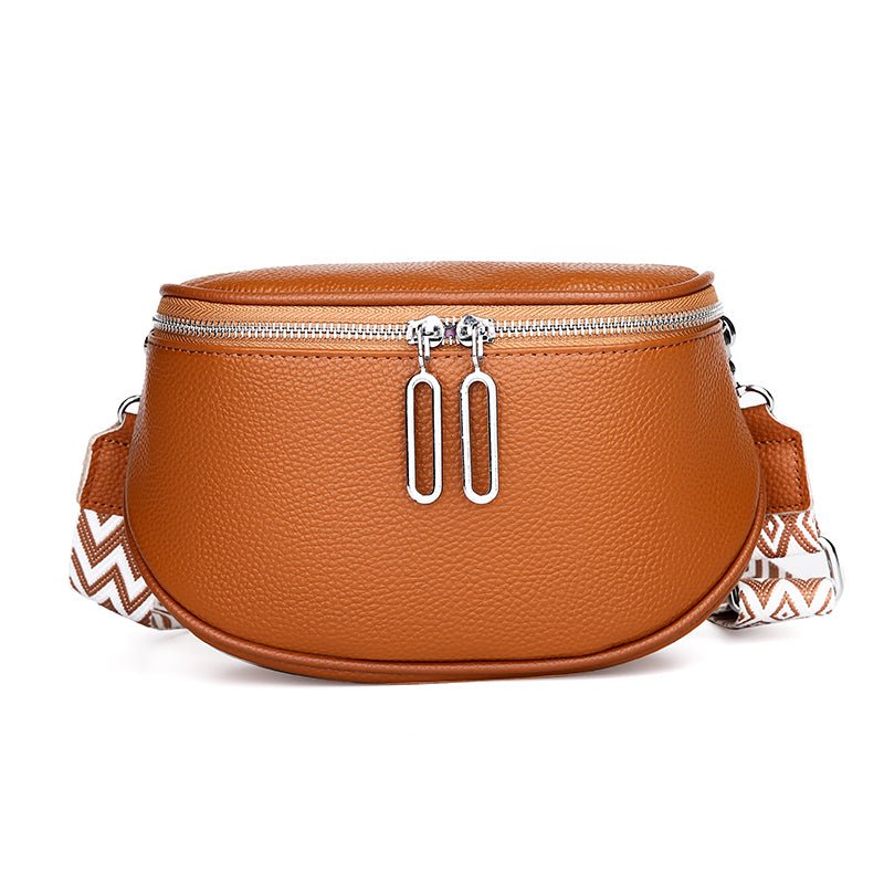 Leather Belt Bag with Mini Detail