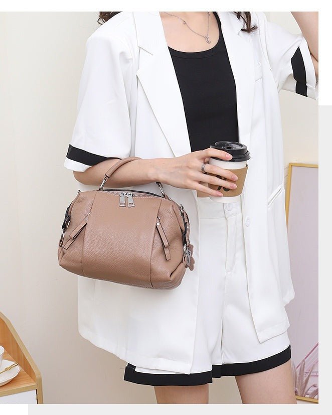 Statement Genuine Leather Tote Bag