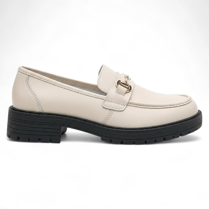 Signature Chunky Sole Loafers with Gold Snaffle