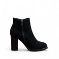 Essential Black Suede Booties