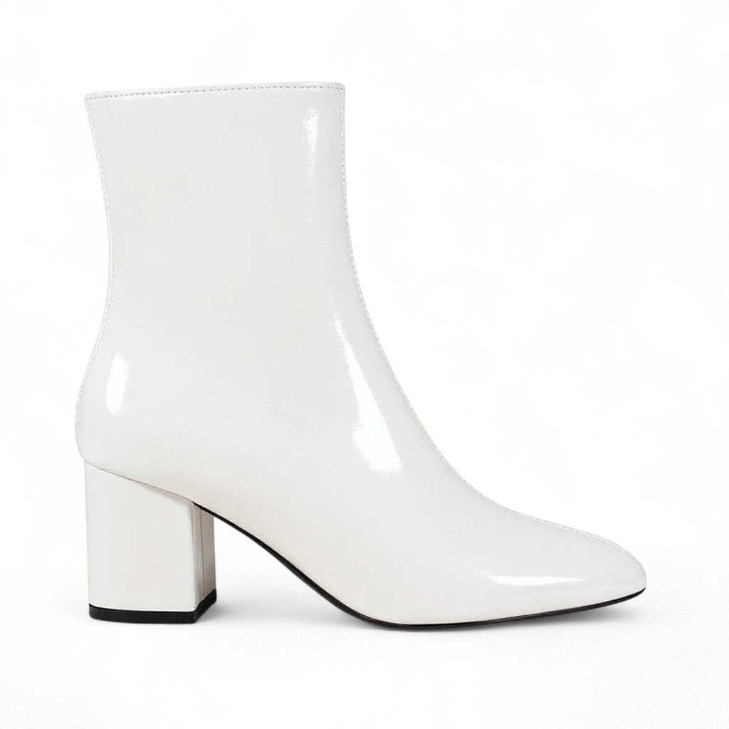 Statement Celestia Glossy Leather Booties