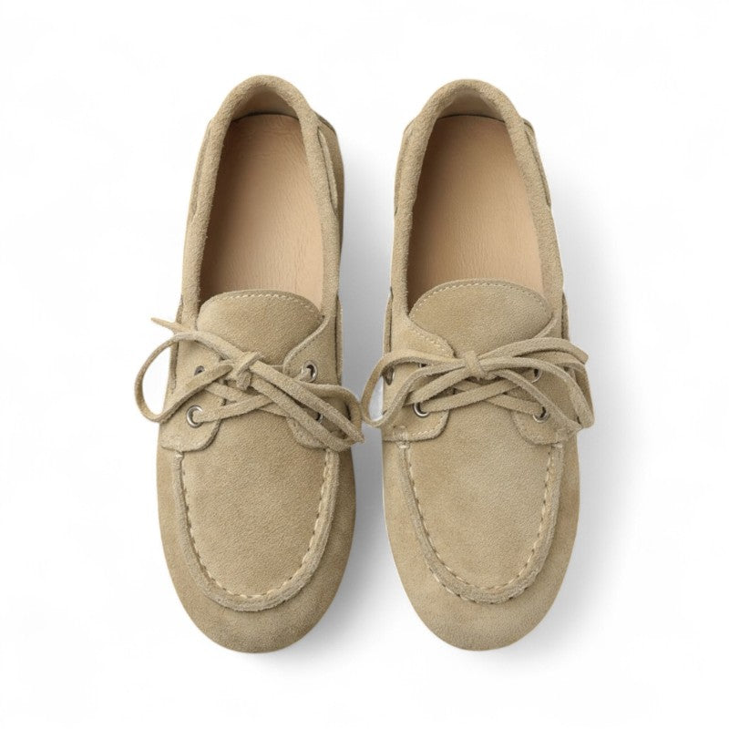 Weekend Boat-Style Loafers with Classic Laces