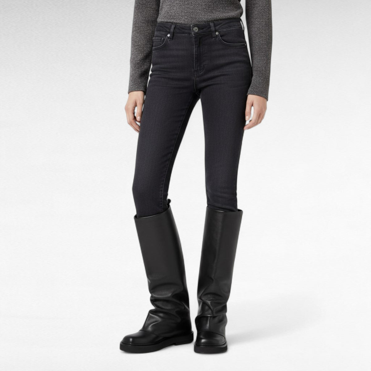 Weekend Griselda Tall Slouch Leather Boots