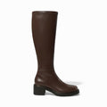 Modern Jacenta Riding Boots with Chunky Heel