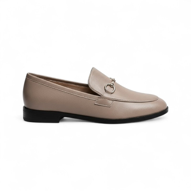 Classic Supple Loafers with Silver Snaffle