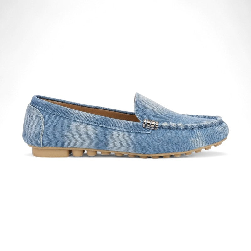 All-Day Soft Loafers with Buckle Detail