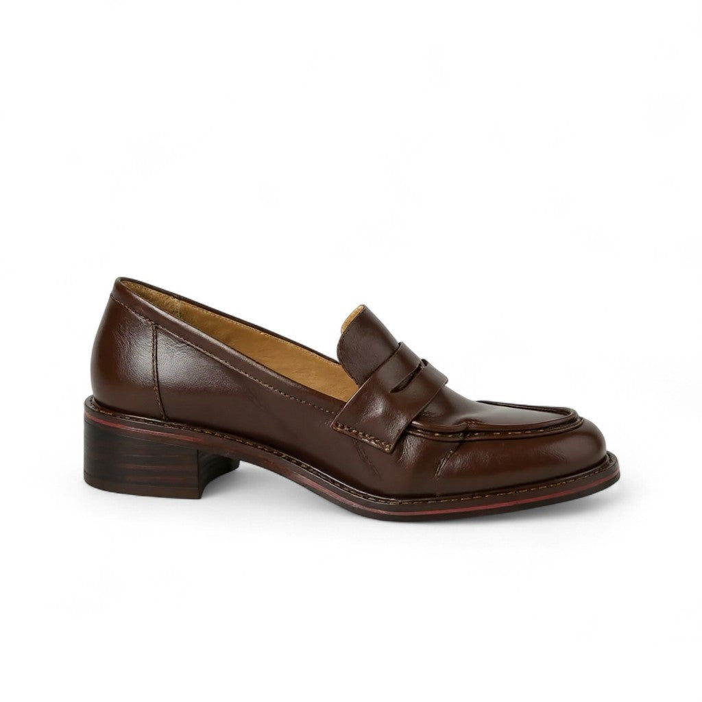 Effortless Soft Heeled Loafers