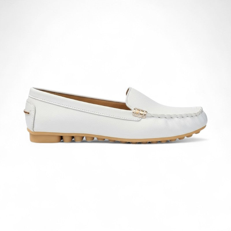 All-Day Soft Loafers with Buckle Detail