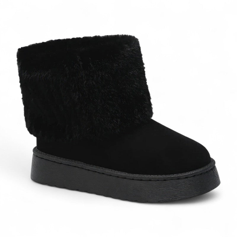 Weekend Shearling-Trimmed Winter Boots