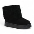 Weekend Shearling-Trimmed Winter Boots