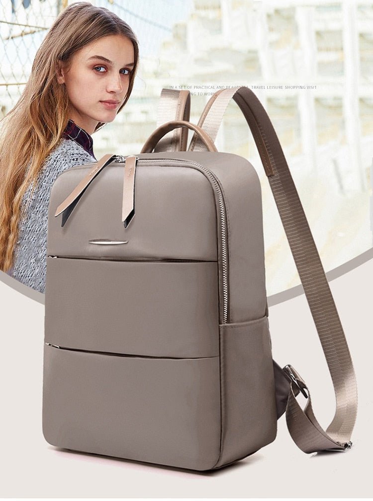 Round Oxford Cloth Backpack