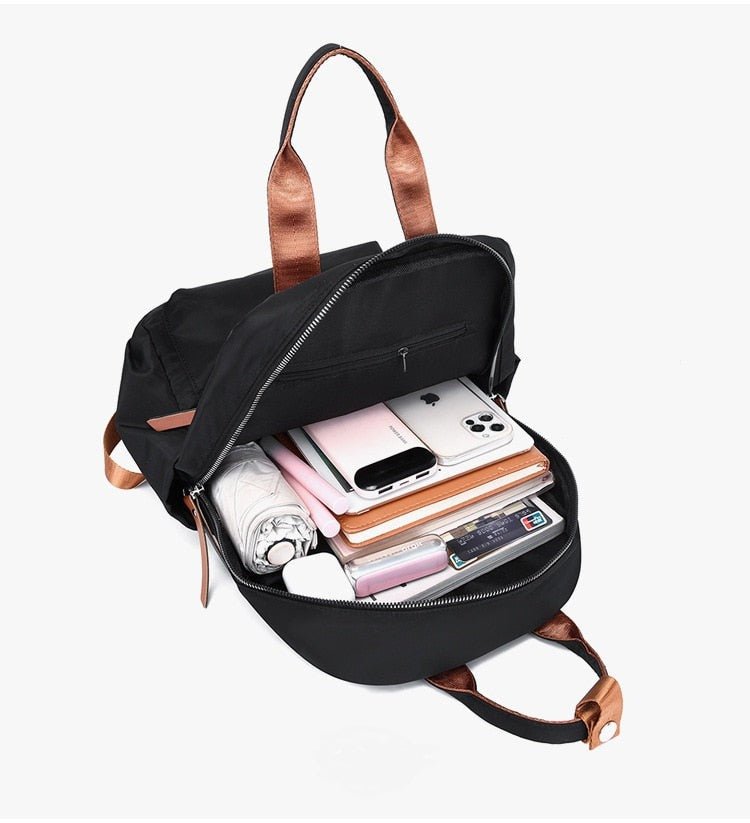 Anti-Theft Backpack in Nylon