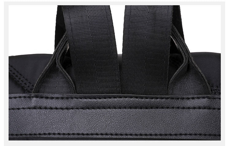 Statement Backpack in Oxford Cloth
