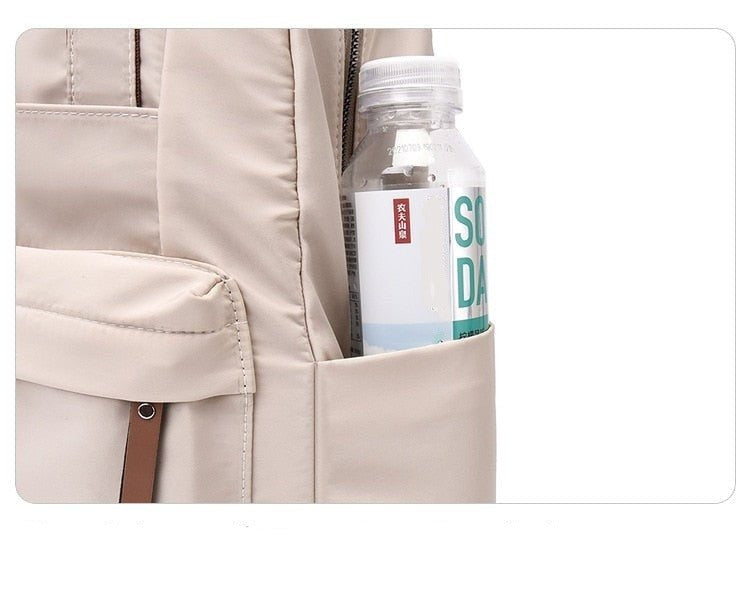 Anti-Theft Backpack in Nylon