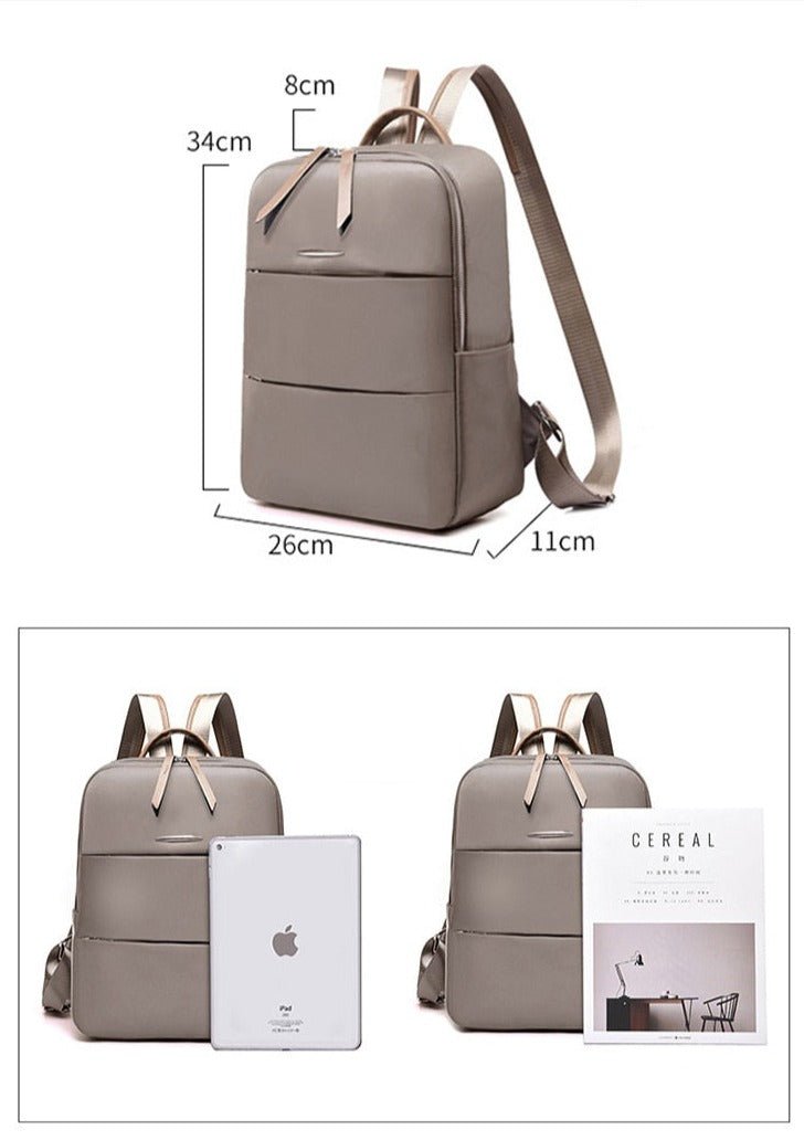 Round Oxford Cloth Backpack