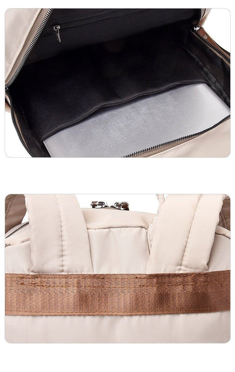 Anti-Theft Backpack in Nylon