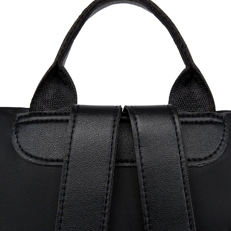 Oxford Cloth Backpack with Smart Detail