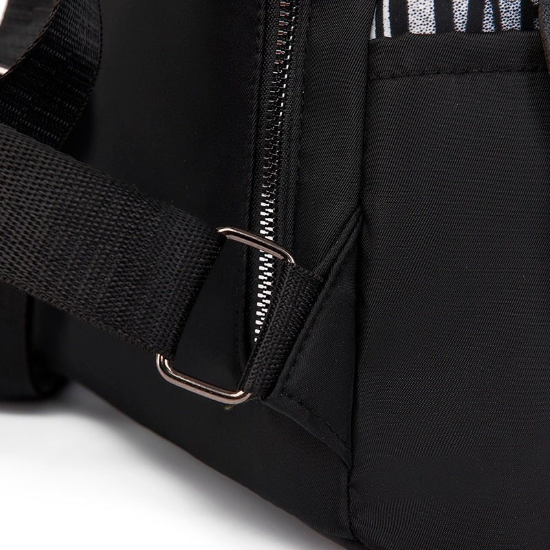 Oxford Cloth Backpack with Smart Detail