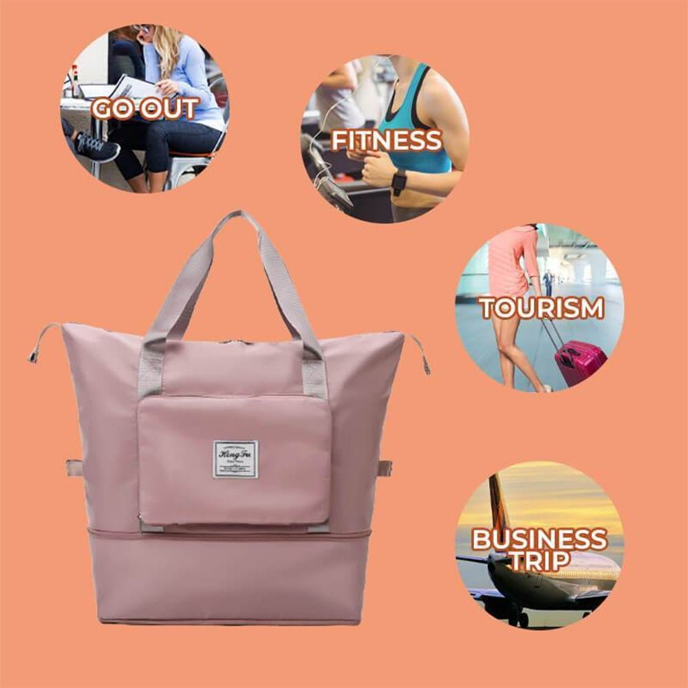 Timeless Handbag in Oxford Cloth