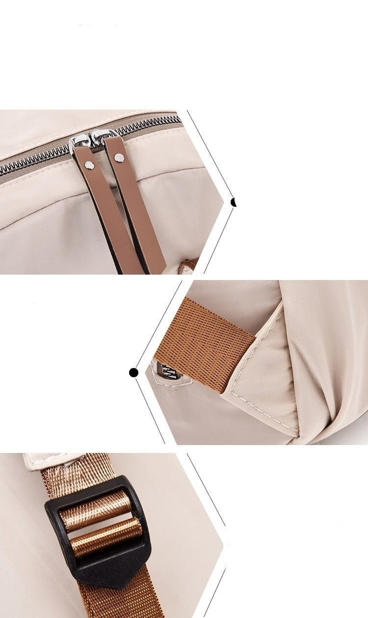 Anti-Theft Backpack in Nylon
