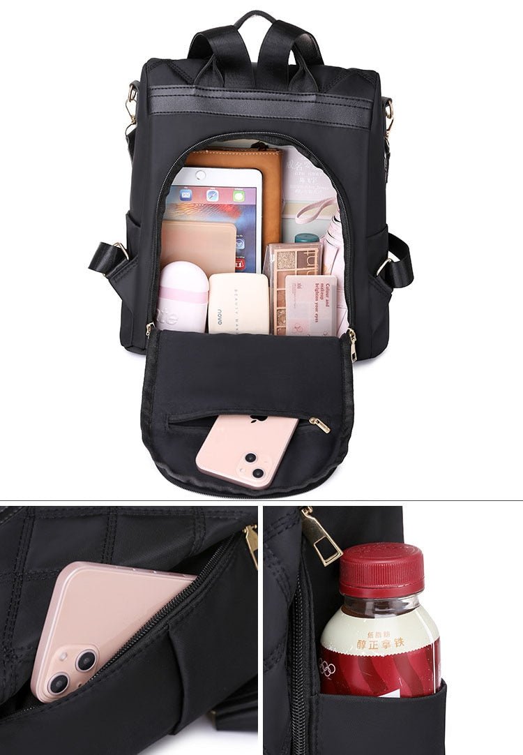 Statement Backpack in Oxford Cloth