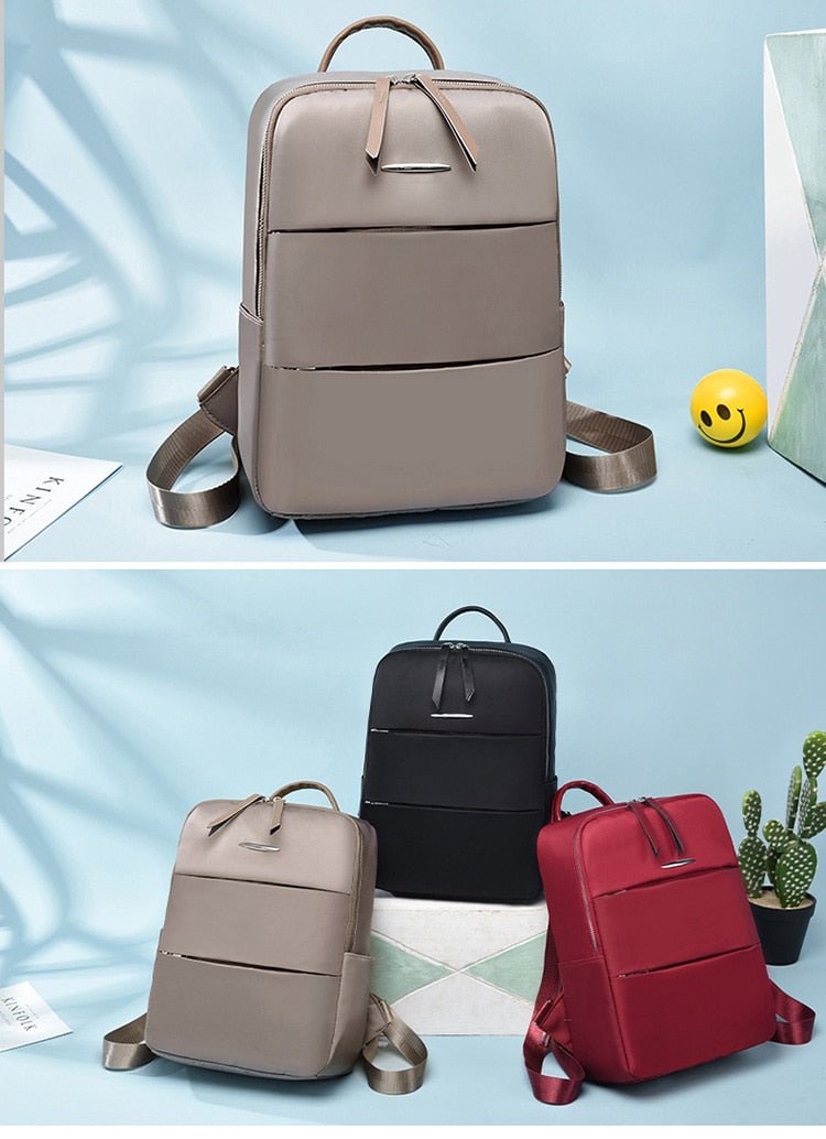 Round Oxford Cloth Backpack